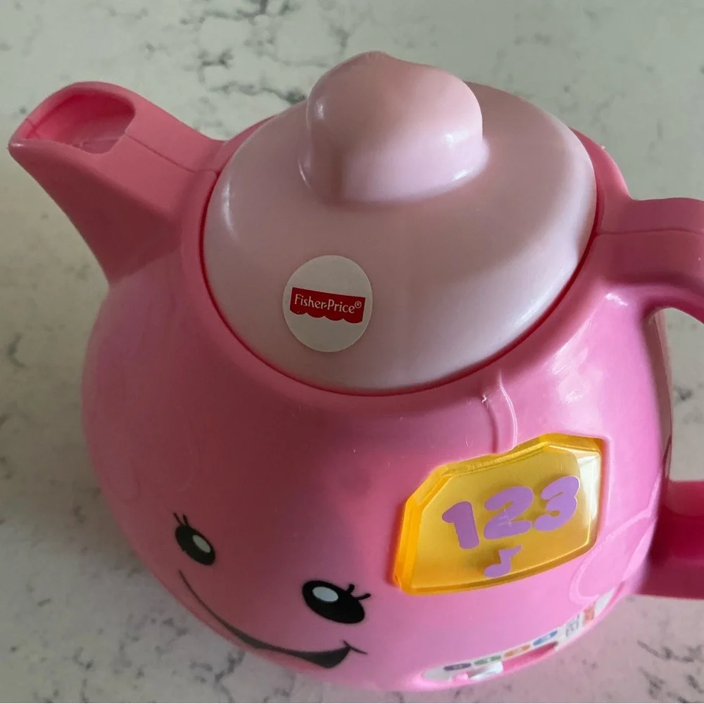 Fisher price laugh and learn smart stages tea set for two tea pot